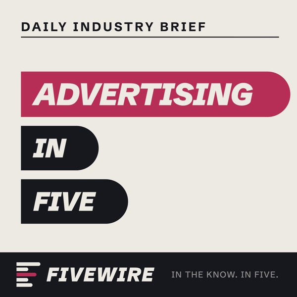 Advertising in Five podcast artwork