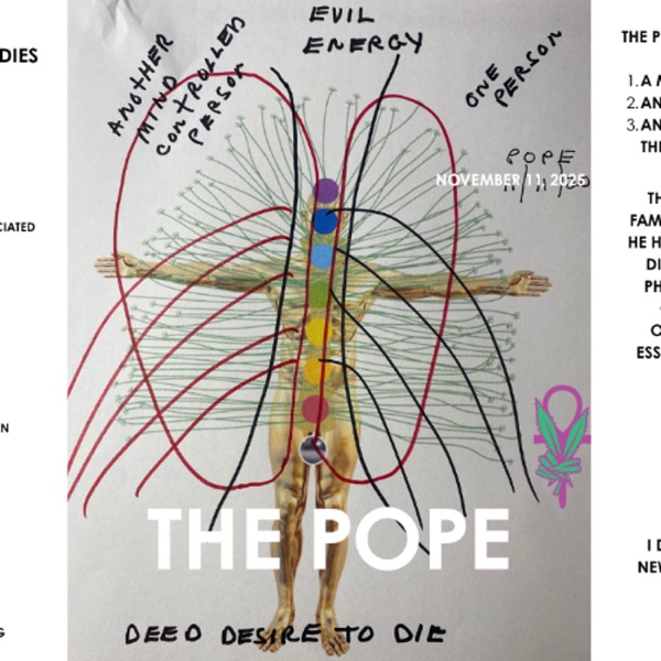 POPE EVIL-BLACK MAGIC-VENEZUELA- US MAP - NOVEMBER 11th, 2025 photo