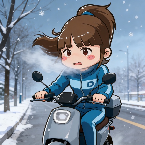 段子来了丨通勤好冷，还好一到公司就火大 photo