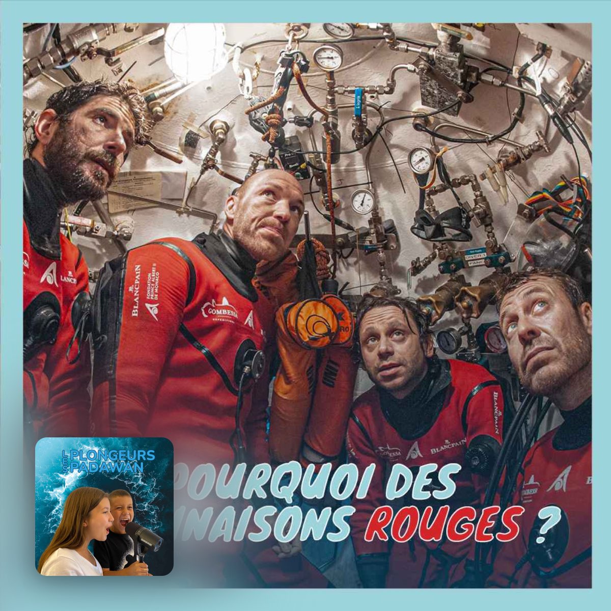 Pourquoi les combinaisons des Les Plongeurs Padawan, le podcast de la plongée sousmarine et