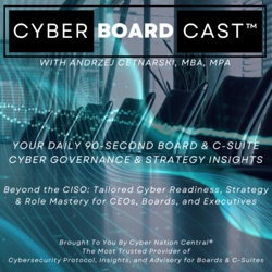 Ep228: Staying Ahead of Hackers: Future-Proofing Your Board & C-Suite Cyber Strategy (2024.05.30)