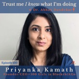 Priyanka Kamath...on 100 Girls in Blockch(AI)n and building skill equity
