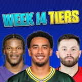 FFT on CBSSN: UPDATED Fantasy Football Week 14 Tiers & Rankings! QB, RB, WR, TE Breakdown + Must-Start Sleepers! (12/04 Fantasy Football Podcast)