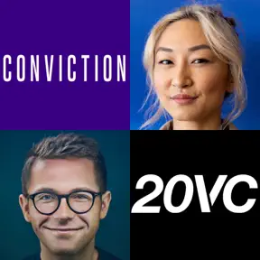 20VC: In AI Who Wins? Startups or Incumbents? What Happens to Wealth Inequality? Why Will $10BN+ Companies Only Have 10 People | Why Defensibility in Startups is BS & Speed is Everything? Why Large Groups Worsen Decision-Making with Sarah Guo artwork