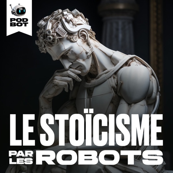 Le Stoïcisme par les Robots | Philosophie pour les esprits modernes cover