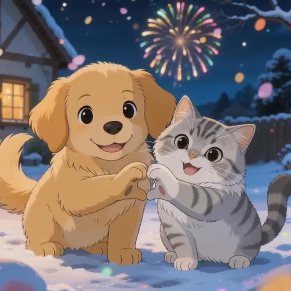 kitten and puppy story box