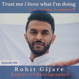 Rohit Gijare... on dance, choreography, and always learning