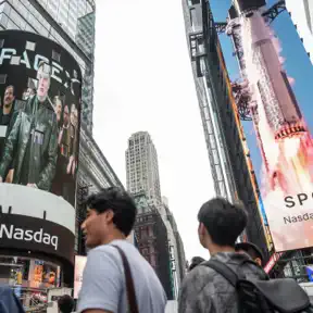 SpaceX’s Record-Breaking Wall Street Debut artwork