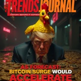 AS FORECAST BITCOIN SURGE WOULD ACCELERATE AS 'TACO' TRUMP, HIS FAMILY, AND TEAM CASH IN ON CRYPTOS