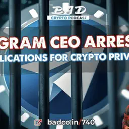 Ep 740: Telegram CEO Arrested! Implications for Crypto Privacy in Bad News For Aug 27, 2024