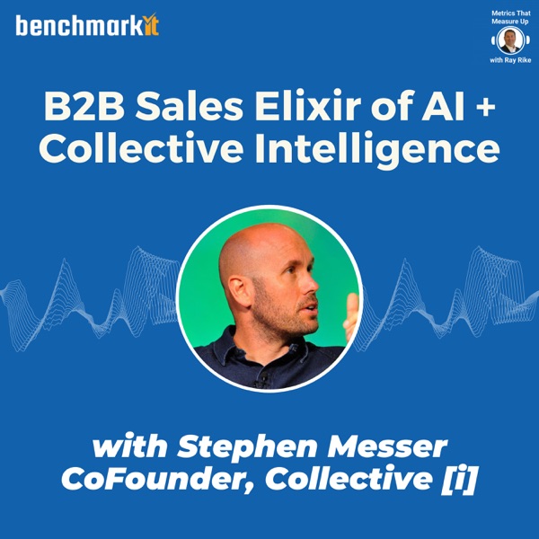 B2B Sales Elixir of AI + Collective Intelligence with Stephen Messer, Founder and CEO Collective[I] artwork