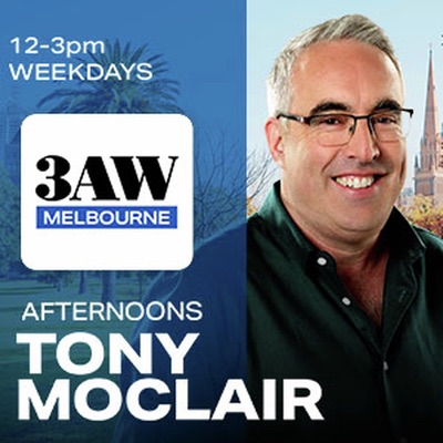 3AW Afternoons with Tony Moclair 3AW Afternoons with Tony Moclair