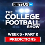 College Football Week 5 Predictions (PT.2) | NCAA Football Odds, Picks and Best Bets