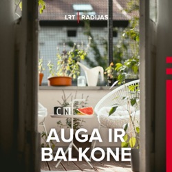 Auga ir balkone