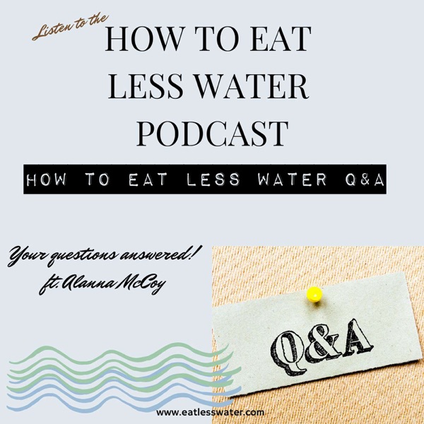 Your questions answered- How to Eat Less Water Q & A photo
