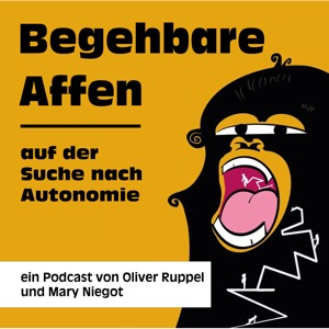 Begehbare Affen