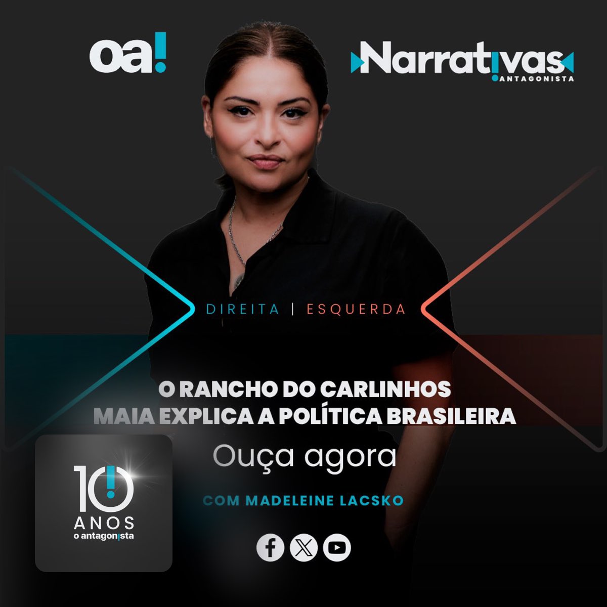 O Rancho do Carlinhos Maia explica a política brasileira | Narrativas #479 Madeleine Lacsko