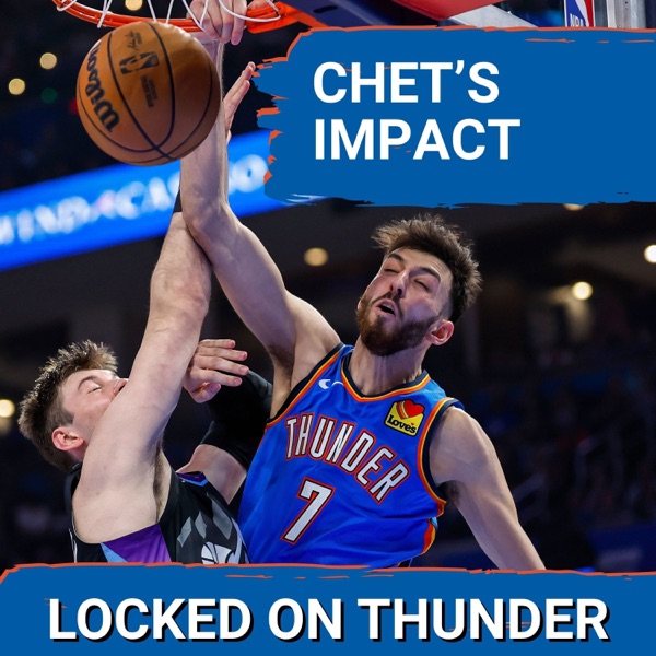 Chet Holmgren's NEXT LEVEL Impact | Lu Dort is BACK? | OKC Thunder Stomp Jazz photo