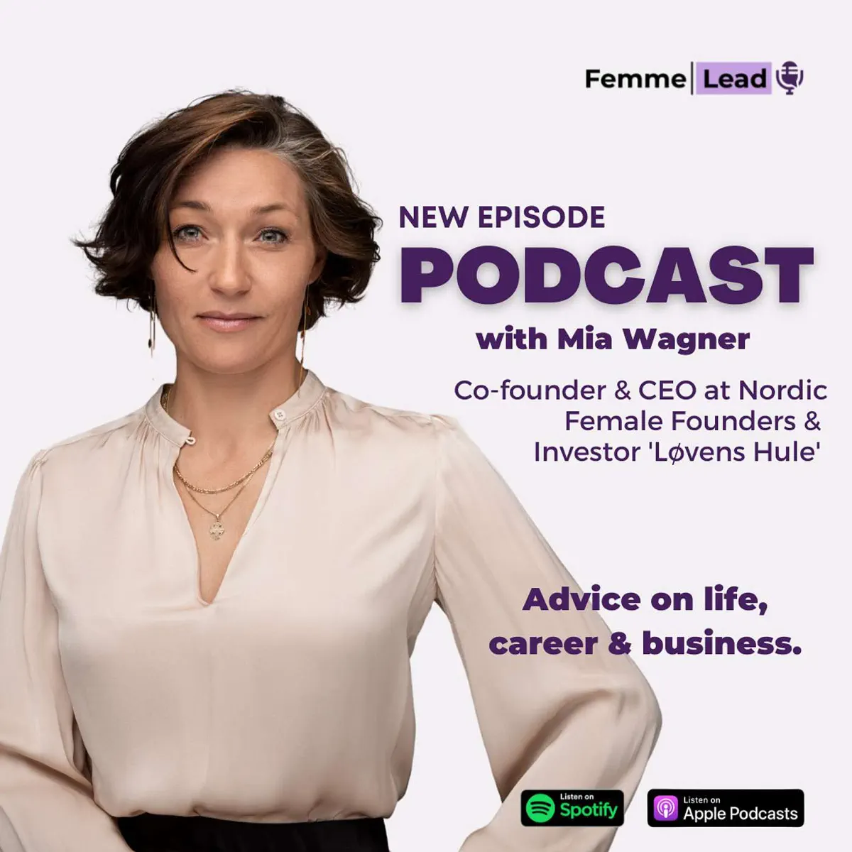 S04 E01 Mia Wagner, Minister, Investor, Board member, Co-founder ...