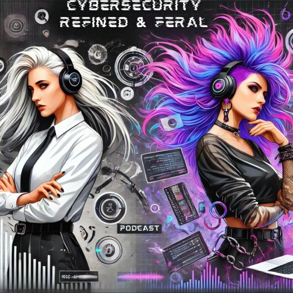 Cybersecurity Refined and Feral Cover Art
