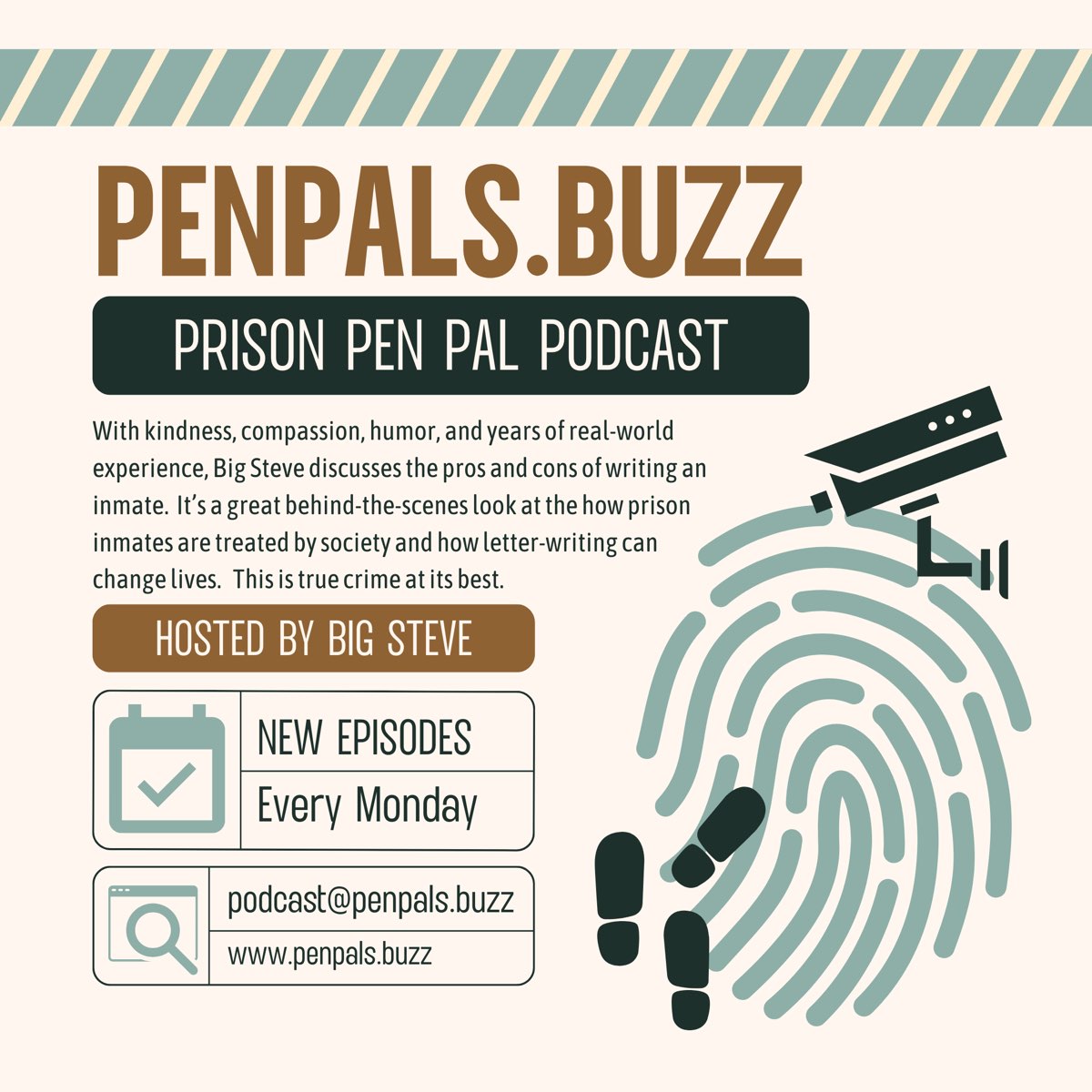 PenPals.Buzz Prison Pen Pal Podcast 팟캐스트 Apple 팟캐스트