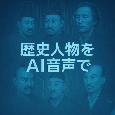 歴史人物をAI音声で