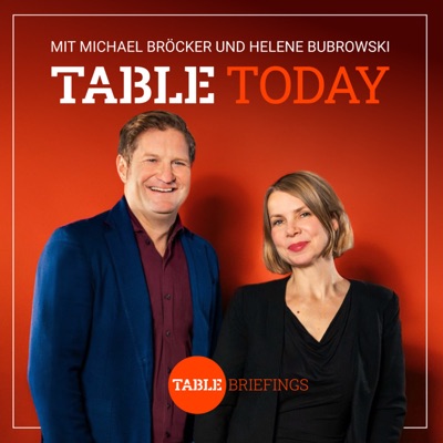 Table Today:Michael Bröcker und Helene Bubrowski
