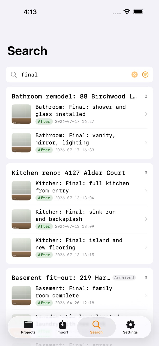SiteSnap: Jobsite Photos screenshot 4