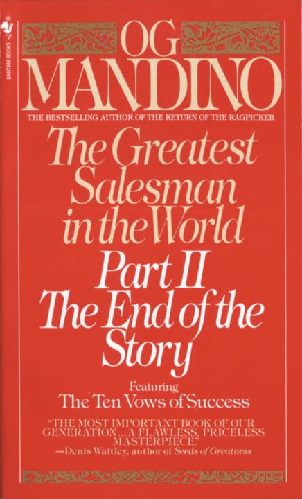 The Greatest Salesman in the World, Part II by Og Mandino cover design
