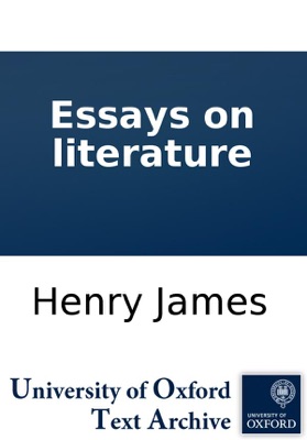 Essays on literature