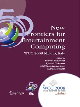 Read: Book New Frontiers for Entertainment Computing