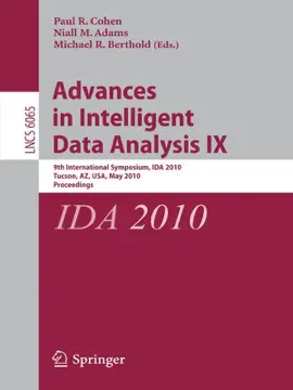 Read: Advances Book in Intelligent Data Analysis IX