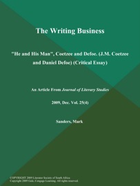 The Writing Business: 