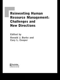 Reinventing HRM - Ronald J. Burke & Cary L. Cooper