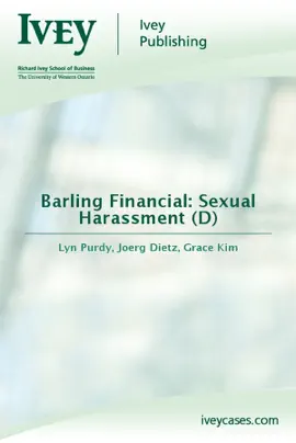 Read: Barling Financial: Sexual Harassment (D) Book