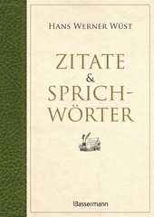 Book cover for Zitate & Sprichwörter by Hans Werner Wüst