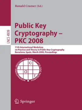 Read: Public Key Cryptography – PKC 2008 Book