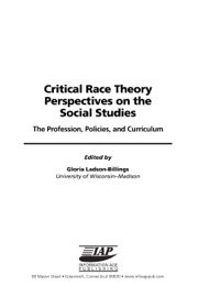 Critical Race Theory Perspectives on the Social Studies