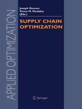 Read: Supply Chain Optimization Book