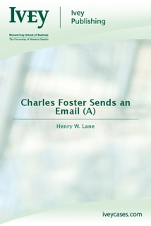 Charles Foster Sends an Email (A) by Henry W. Lane