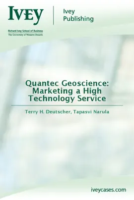 Read: Quantec Geoscience: Marketing Book a High Technology Service