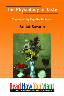 Read: The Book Physiology of Taste Translated by Fayette Robinson