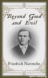 Book cover for Beyond Good and Evil (Illustrated + FREE audiobook download link) by Friedrich Nietzsche