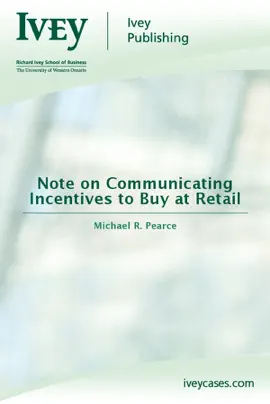 Read: Note on Communicating Incentives to Book Buy at Retail