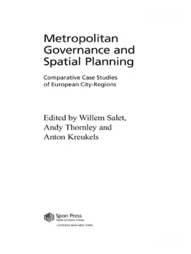 Read: Metropolitan Book Governance and Spatial Planning