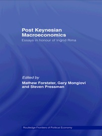 Post-Keynesian Macroeconomics Mathew Forstater, Gary Mongiovi & Steven Pressman