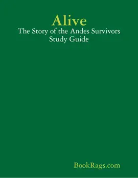 Alive: The Story of the Andes Survivors Study Guide