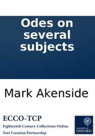 Odes on several subjects - Mark Akenside