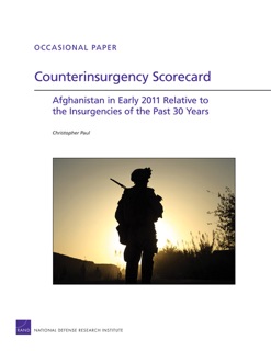 Counterinsurgency Scorecard by Christopher Paul