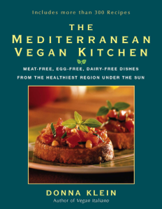 The Mediterranean Vegan Kitchen - Donna Klein Cover Art